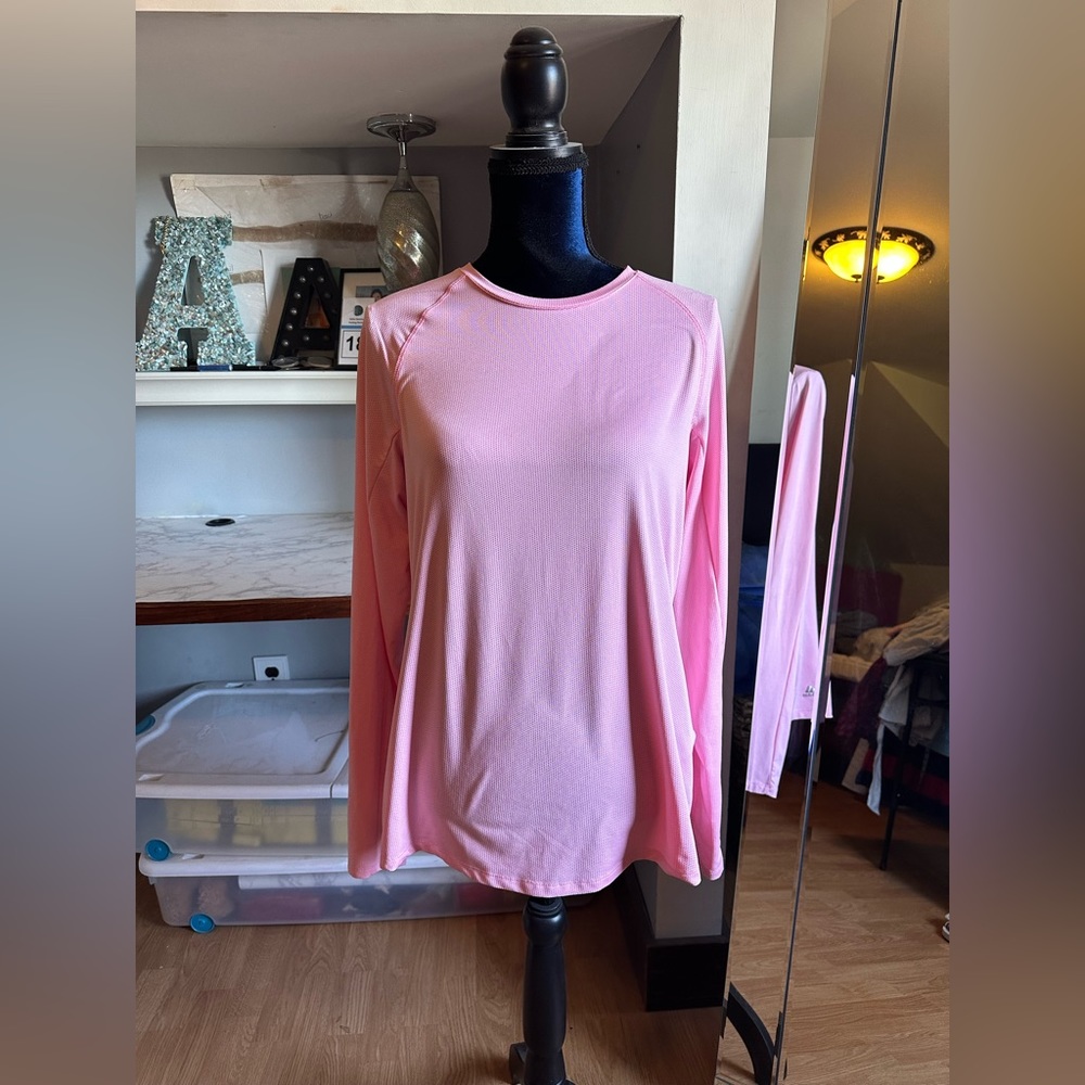 Long sleeve golf shirt